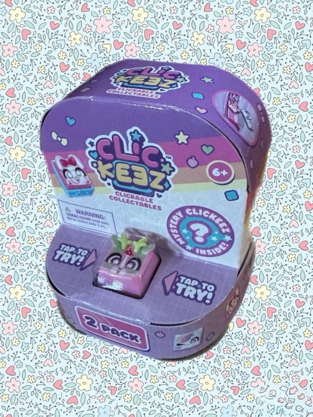 Clickeez (Series 1) 2-Pack Clickable Collectibles SHIPS TODAY